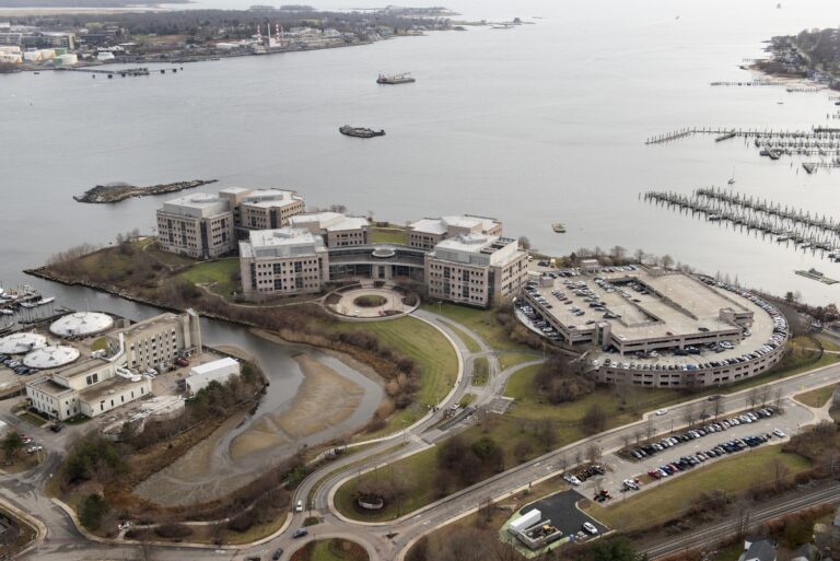 Electric Boat engineering building in New London Location