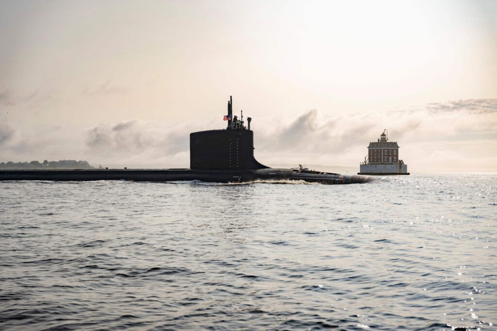 Hyman G. Rickover Embarks on Sea Trials
